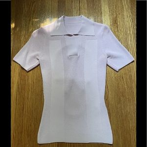 Jacquemus Top - Open back Pink Polo.